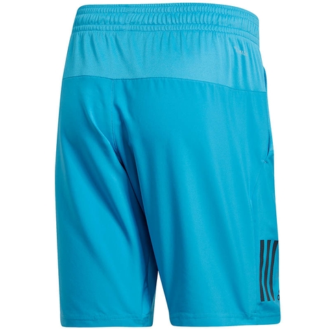 Adidas Club 3 Stripes Men's Tennis Short Shockcyan